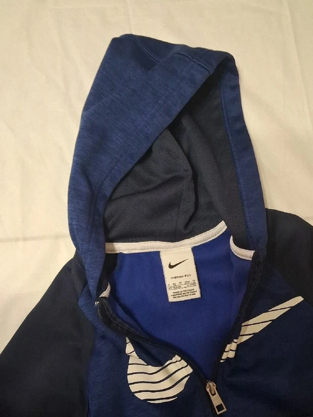 Nike Navy and Black Kids' Hoodie & Joggers Athletic Set